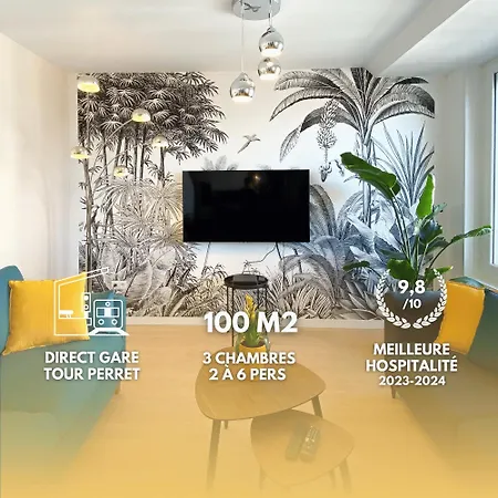 House Le Fabulous Perret, Gare Apartment
